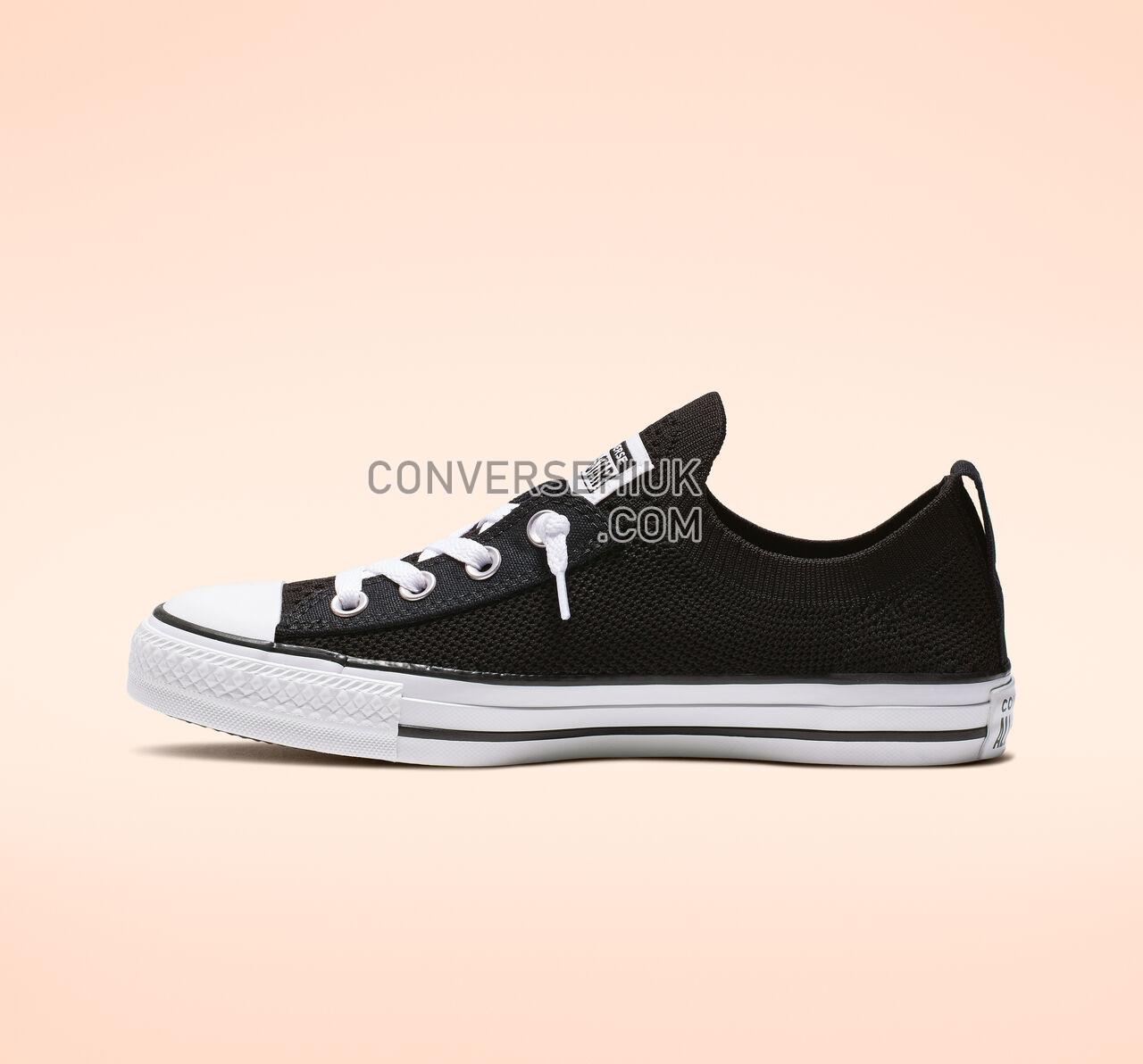 Converse Chuck Taylor All Star Shoreline Knit Slip Black/White/Black 565489F Shoes