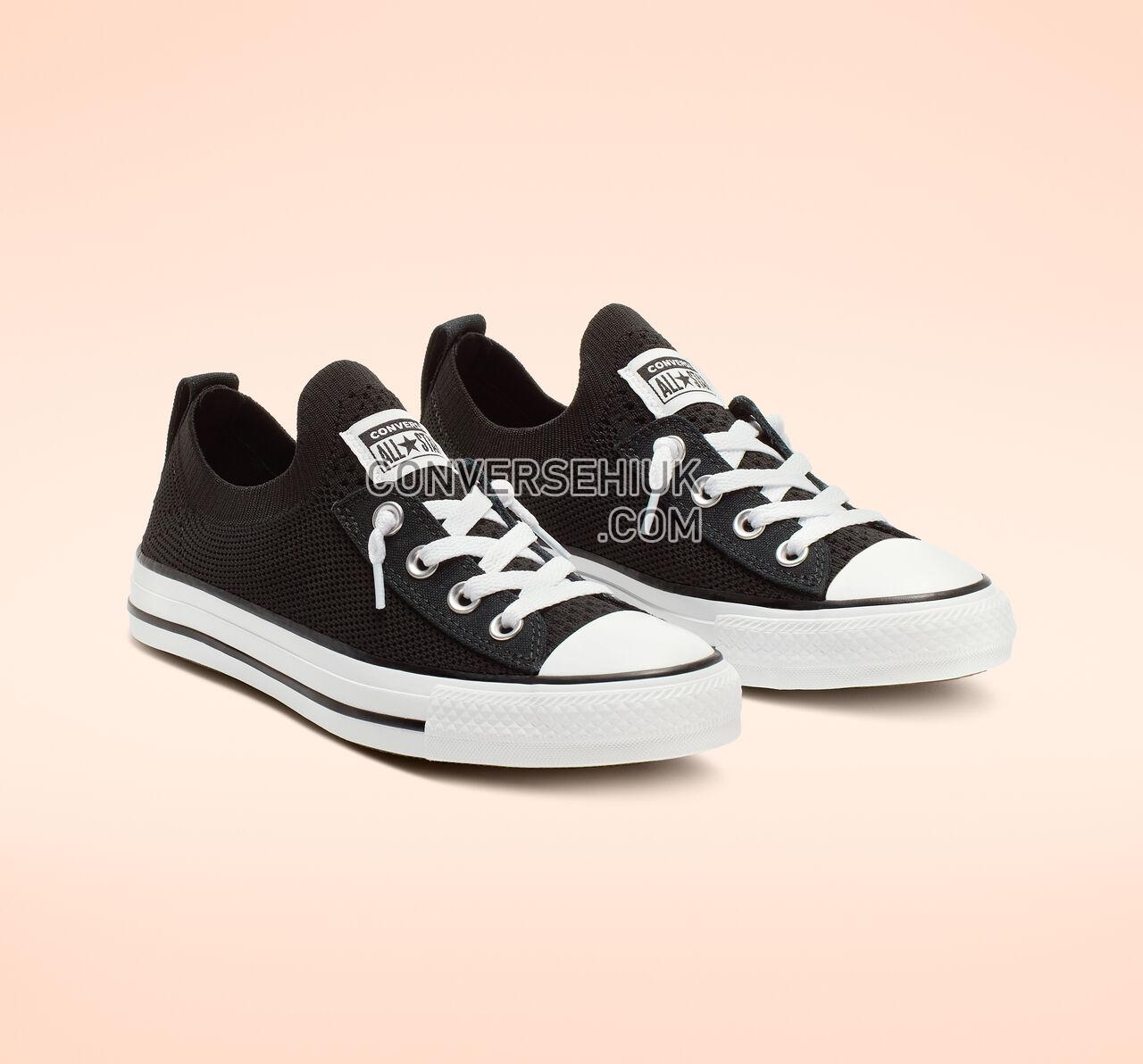 Converse Chuck Taylor All Star Shoreline Knit Slip Black/White/Black 565489F Shoes