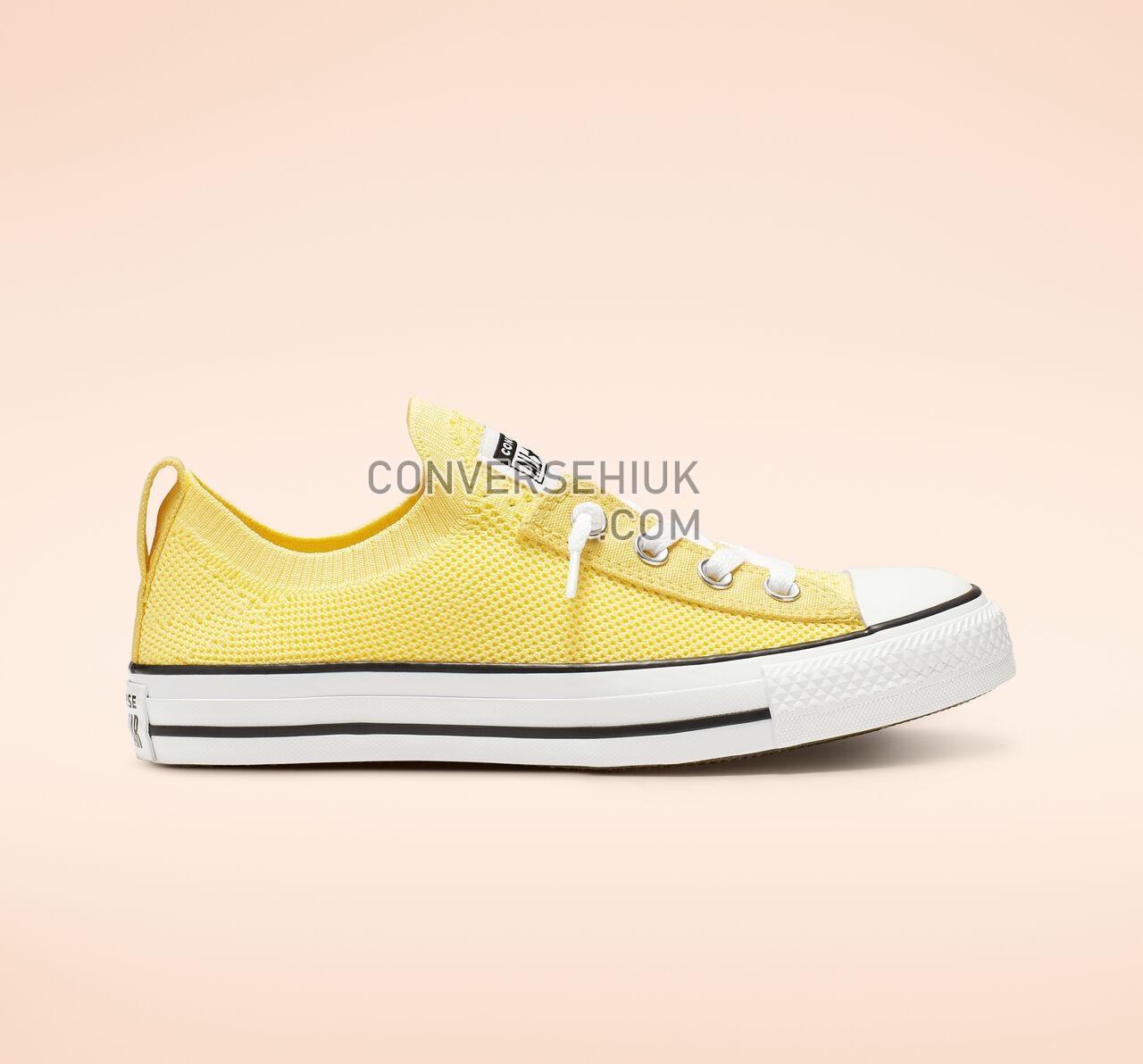 Converse Chuck Taylor All Star Shoreline Knit Slip Butter Yellow/White/Black 565488F Shoes