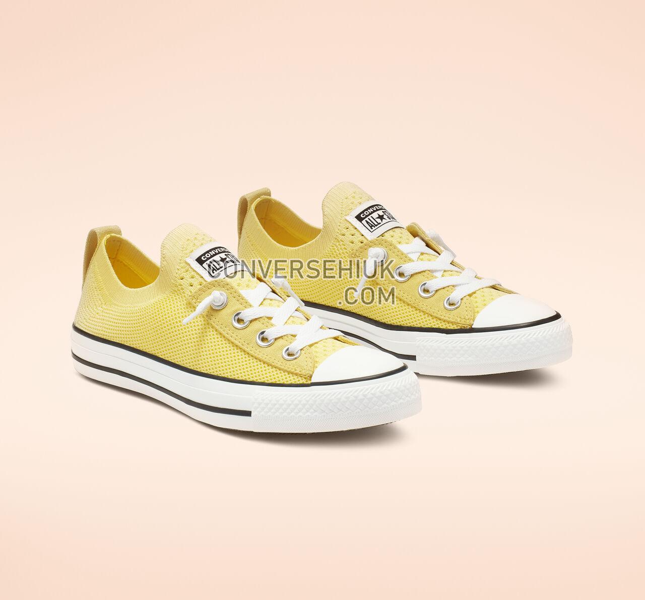 Converse Chuck Taylor All Star Shoreline Knit Slip Butter Yellow/White/Black 565488F Shoes