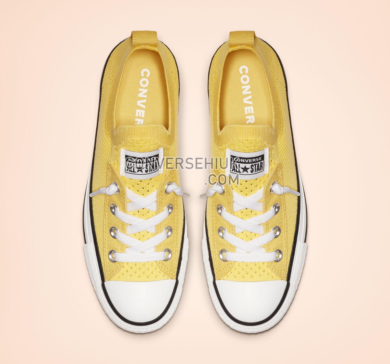 Converse Chuck Taylor All Star Shoreline Knit Slip Butter Yellow/White/Black 565488F Shoes