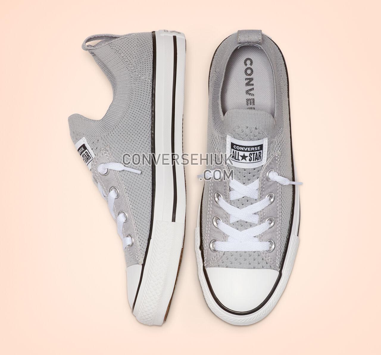 Converse Chuck Taylor All Star Shoreline Knit Slip Wolf Grey/White/Black 565232F Shoes