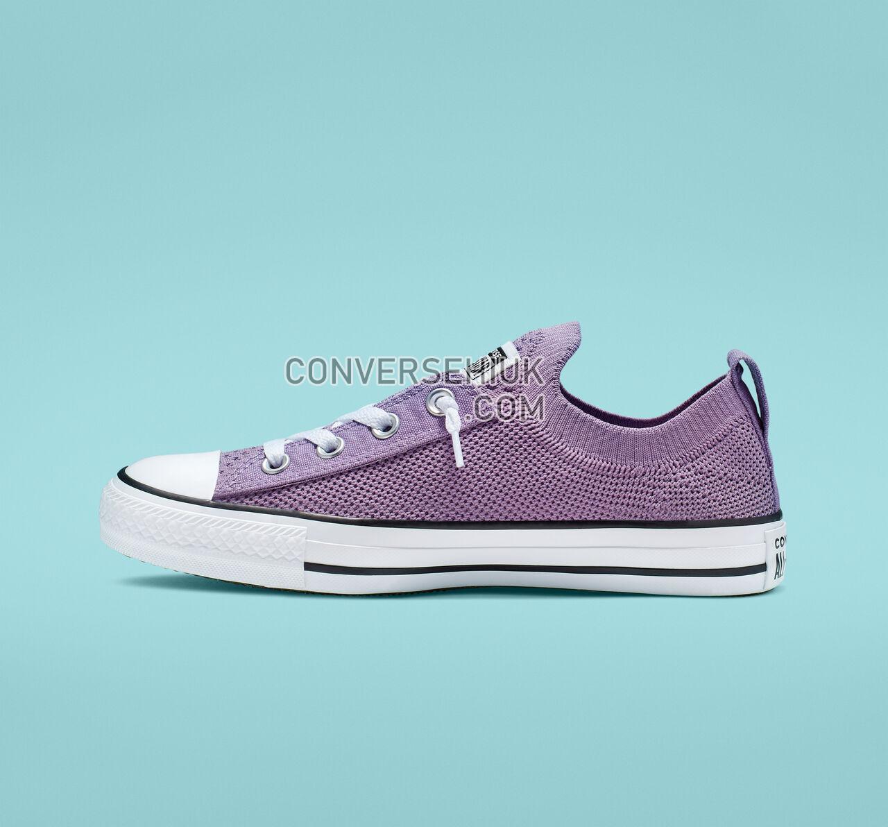 Converse Chuck Taylor All Star Shoreline Knit Slip Dusty Lilac/White/Black 565233F Shoes