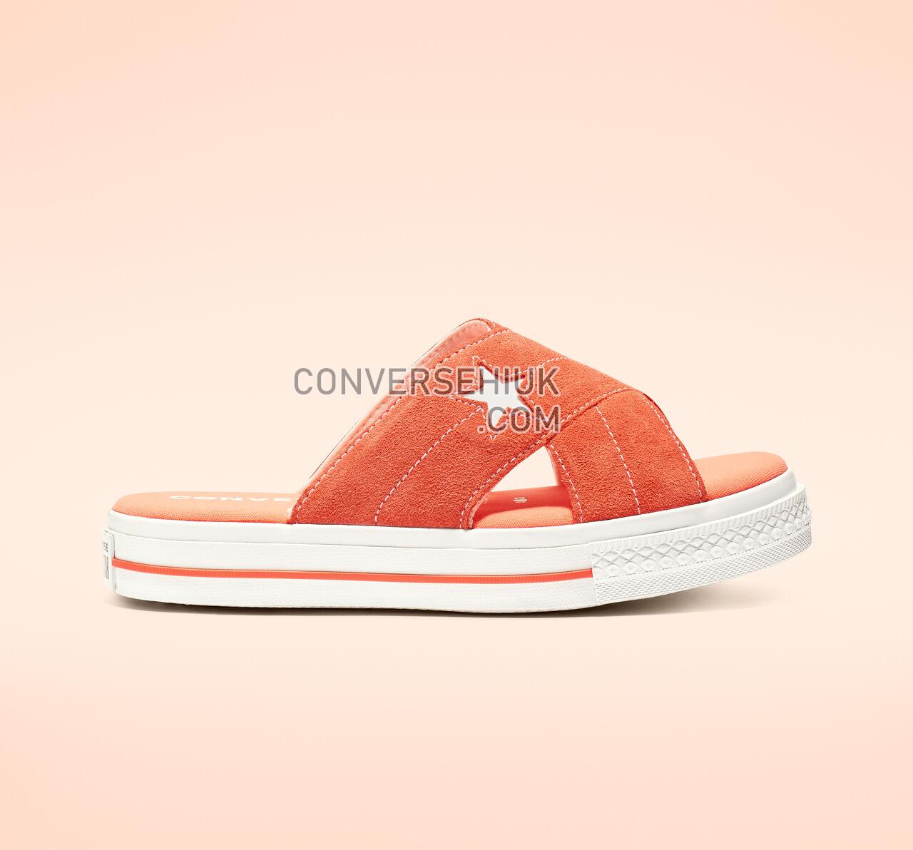 Converse One Star Sandalism Turf Orange/Egret/White 564146C Shoes