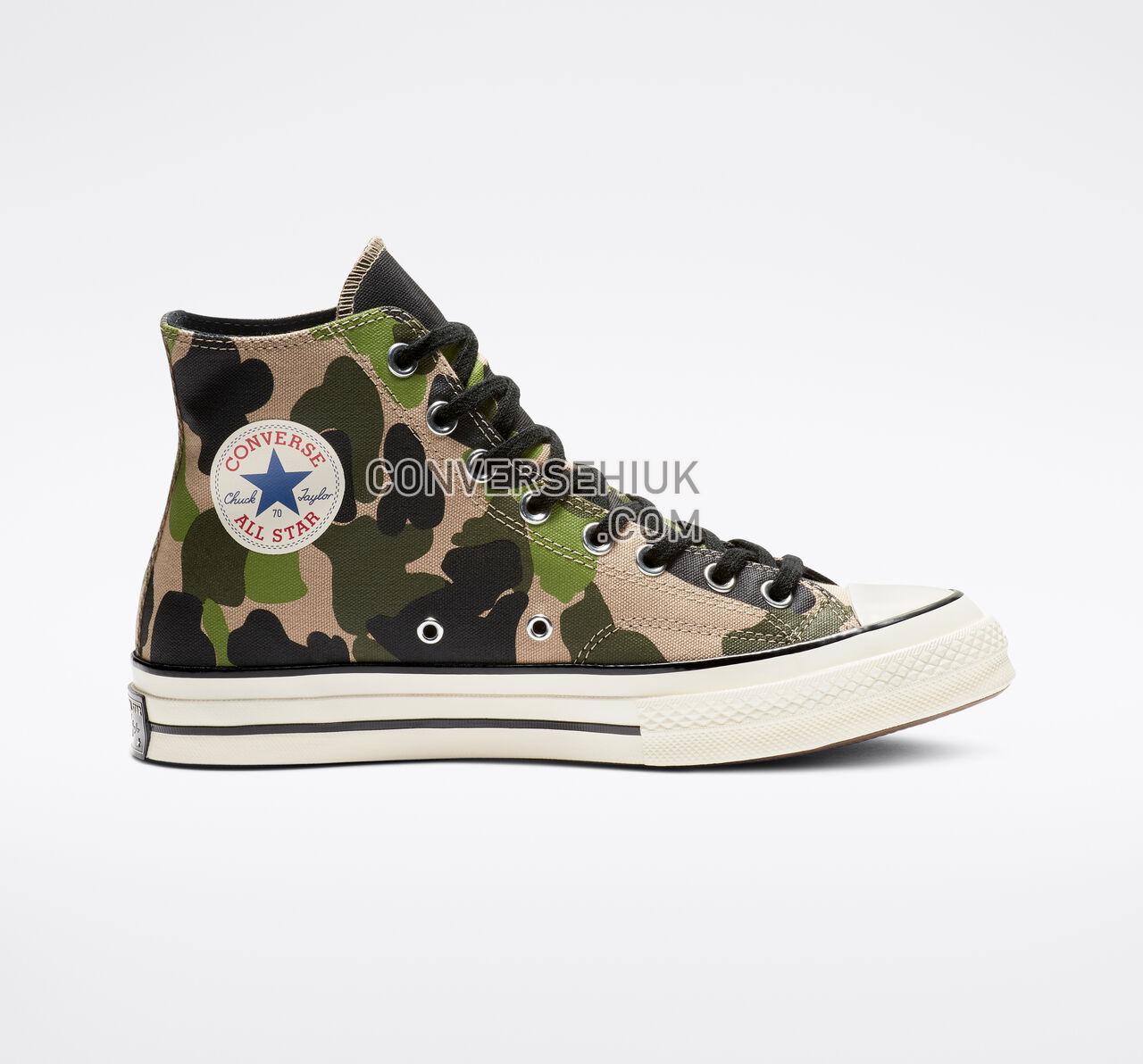 Converse Chuck 70 Archive Print High Top Candied Ginger/Piquant Green 163407C Shoes