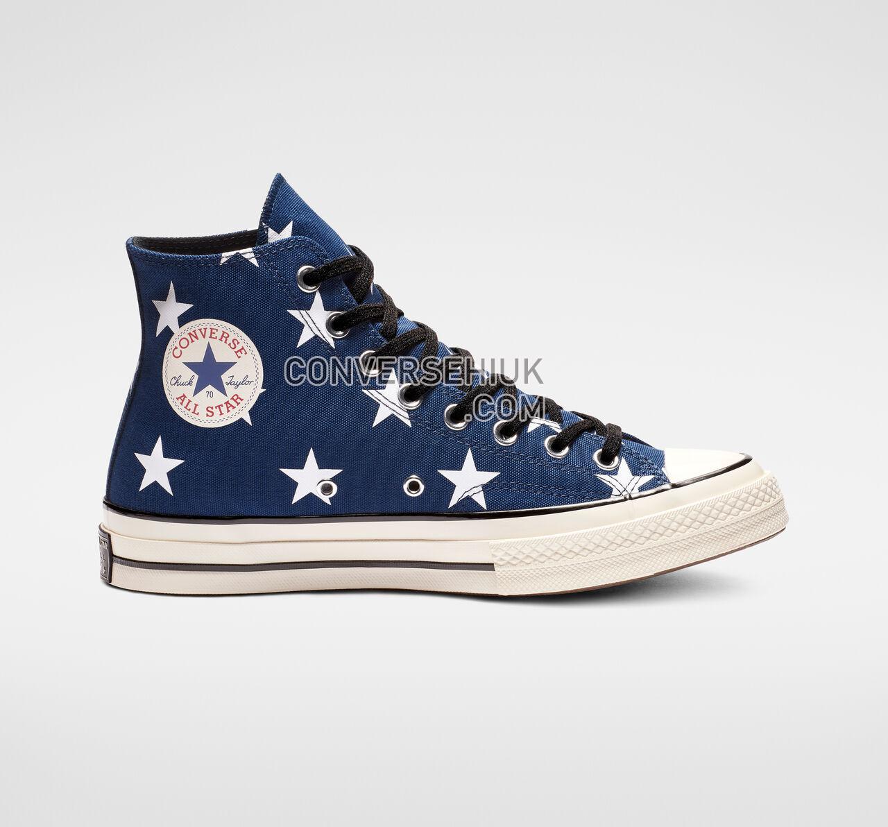 Converse Chuck 70 Archive Print High Top Navy/White/Egret 163409C Shoes