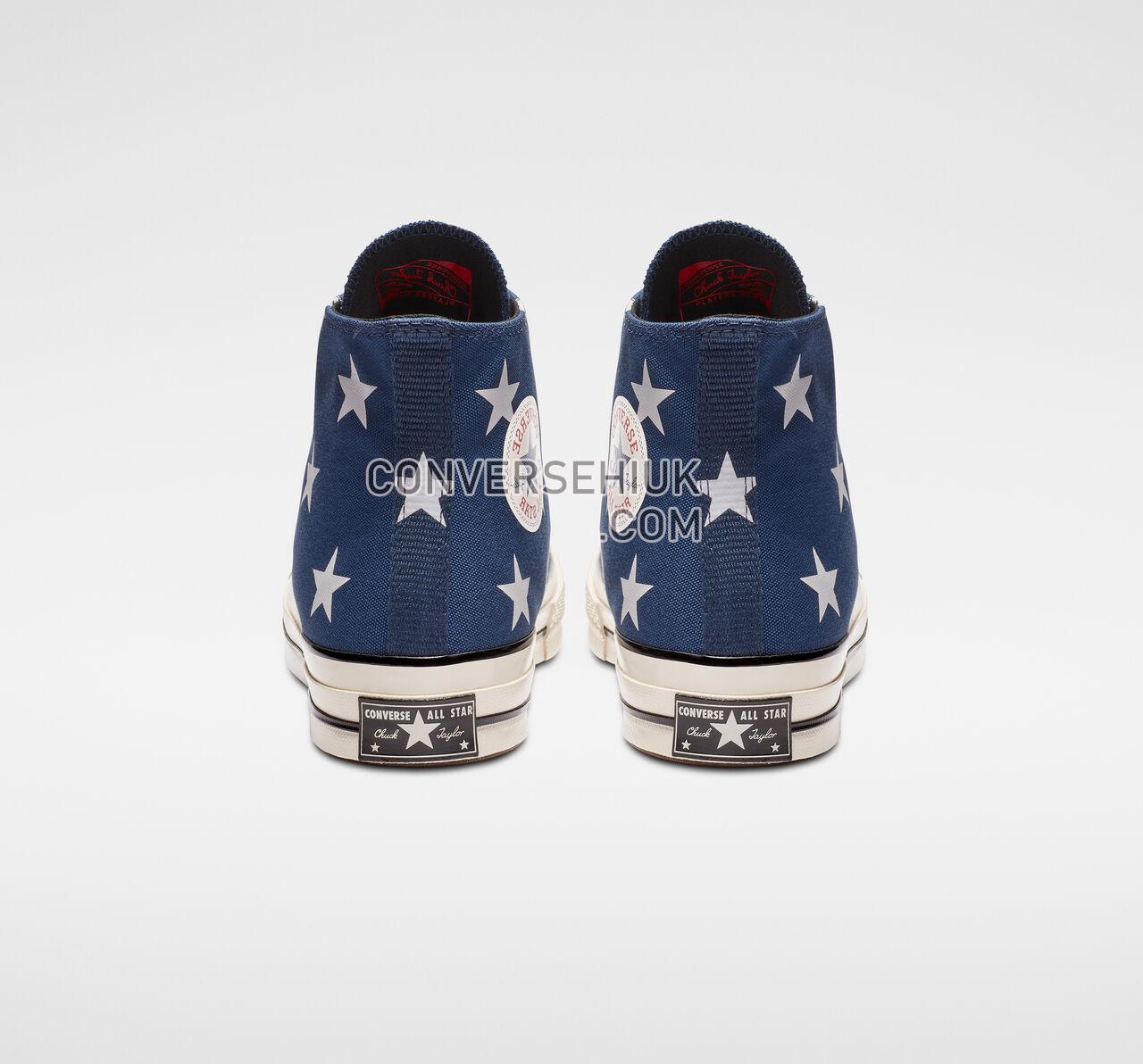 Converse Chuck 70 Archive Print High Top Navy/White/Egret 163409C Shoes