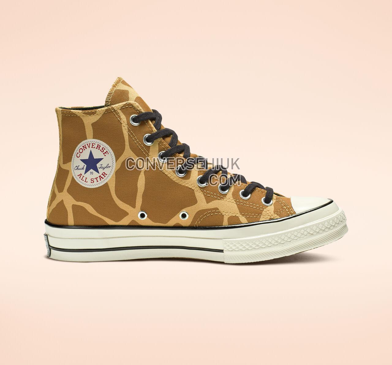 Converse Chuck 70 Archive Print High Top Flax/Brown/Egret 163410C Shoes