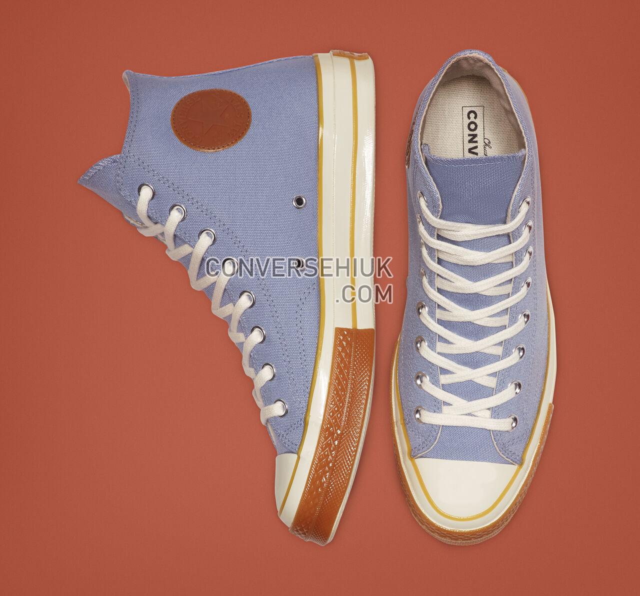 Converse Chuck 70 Pop Toe High Top Indigo Fog/Egret/Gum 165718C Shoes