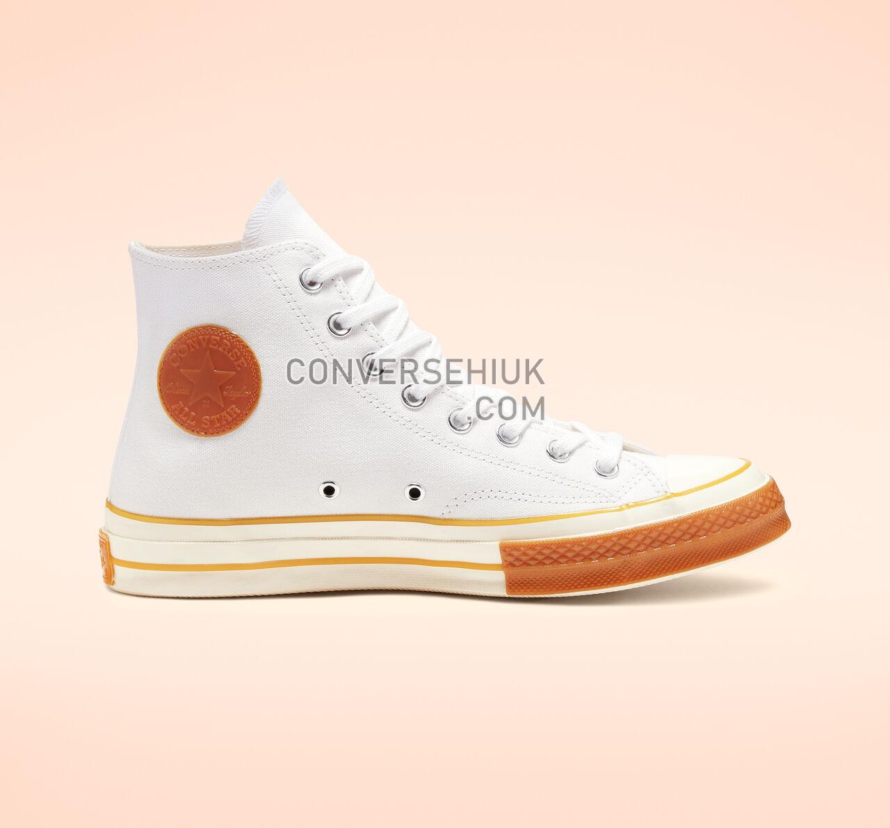 Converse Chuck 70 Pop Toe High Top White/Egret/Gum 165720C Shoes