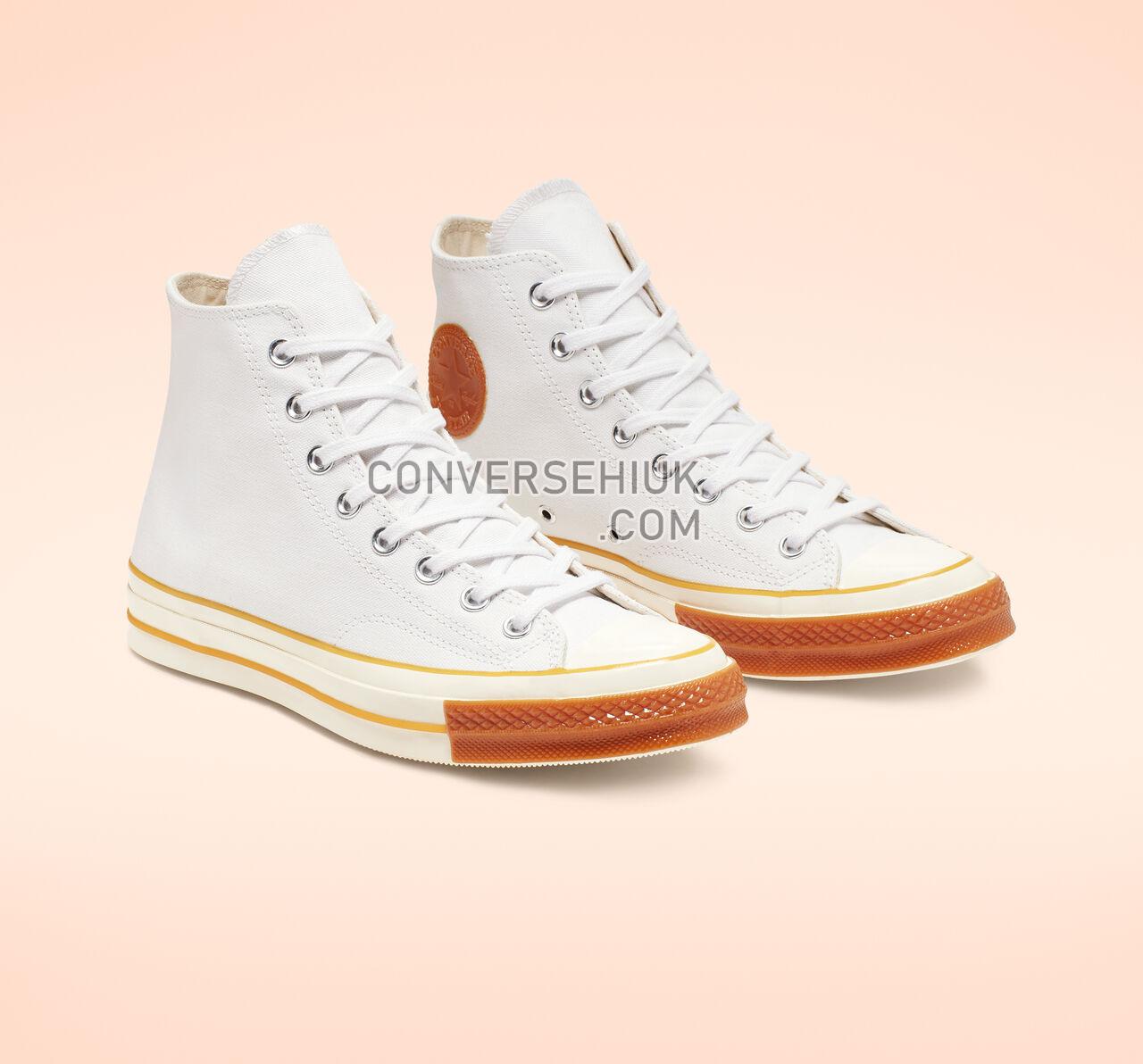 Converse Chuck 70 Pop Toe High Top White/Egret/Gum 165720C Shoes