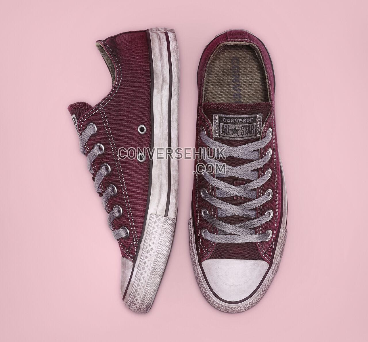 Converse Chuck Taylor All Star Smoke Low Top Maroon/Black/White 160153C Shoes