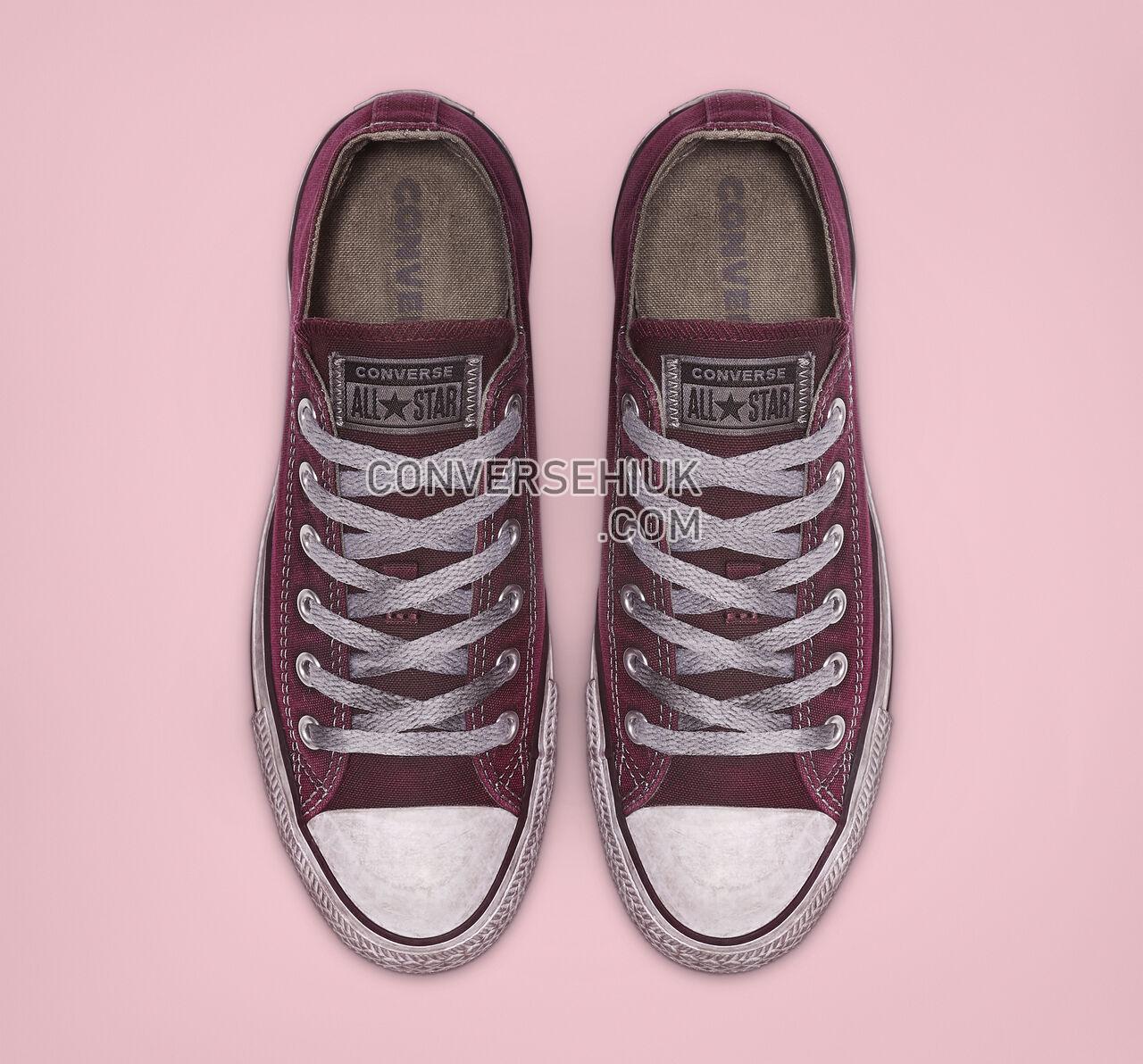 Converse Chuck Taylor All Star Smoke Low Top Maroon/Black/White 160153C Shoes