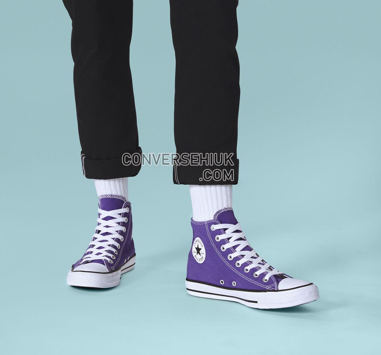 Converse Chuck Taylor All Star High Top Electric Purple 137833F Shoes