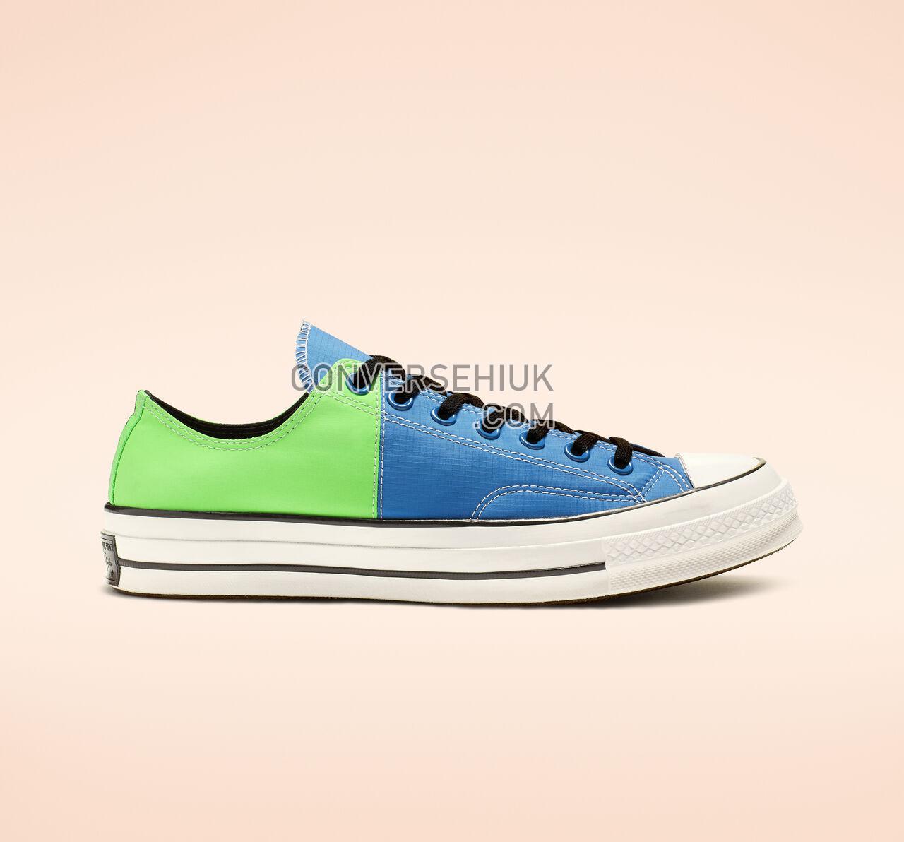 Converse Chuck 70 Get Tubed Low Top Totally Blue/Acid Green/White 164089C Shoes