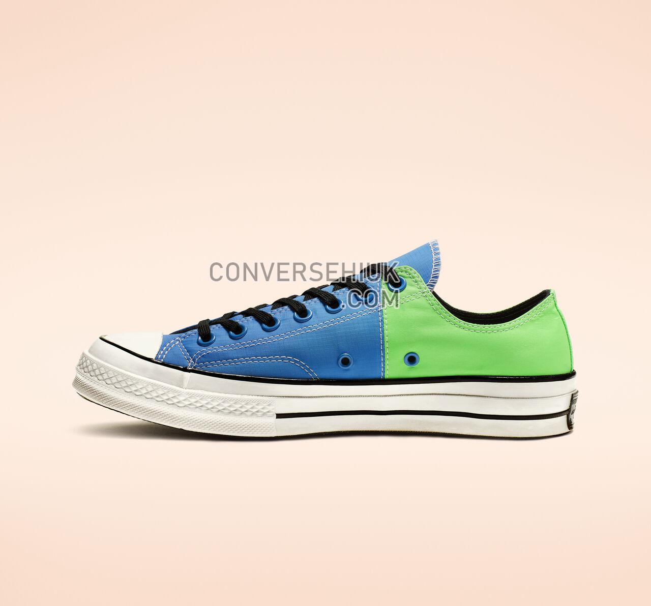 Converse Chuck 70 Get Tubed Low Top Totally Blue/Acid Green/White 164089C Shoes