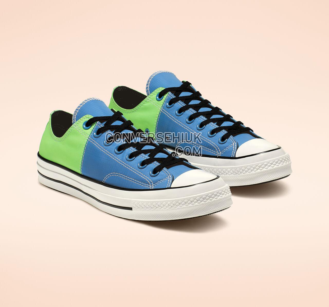 Converse Chuck 70 Get Tubed Low Top Totally Blue/Acid Green/White 164089C Shoes