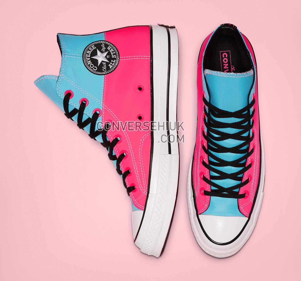 Converse Chuck 70 Get Tubed High Top Racer Pink/Gnarly Blue/White 164087C Shoes