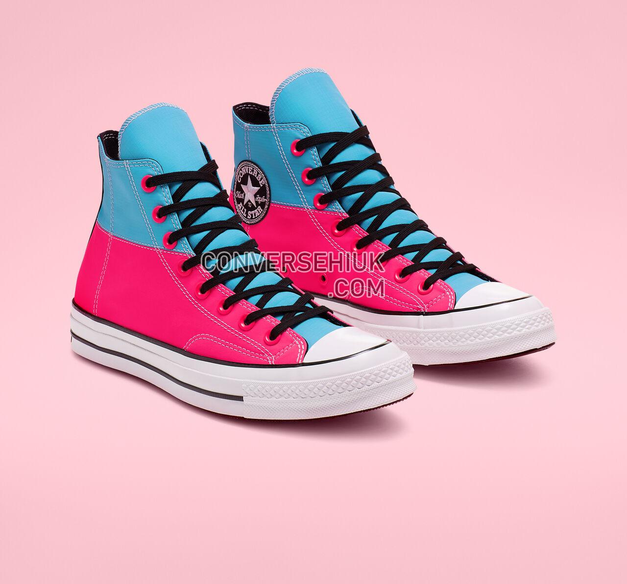 Converse Chuck 70 Get Tubed High Top Racer Pink/Gnarly Blue/White 164087C Shoes