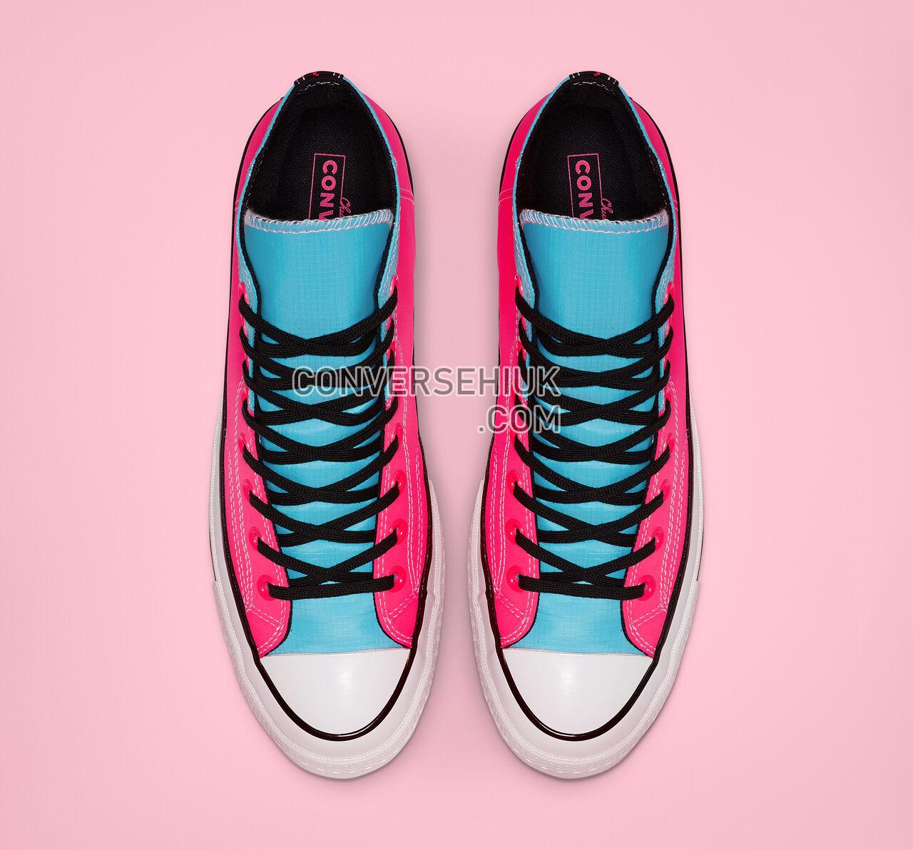 Converse Chuck 70 Get Tubed High Top Racer Pink/Gnarly Blue/White 164087C Shoes