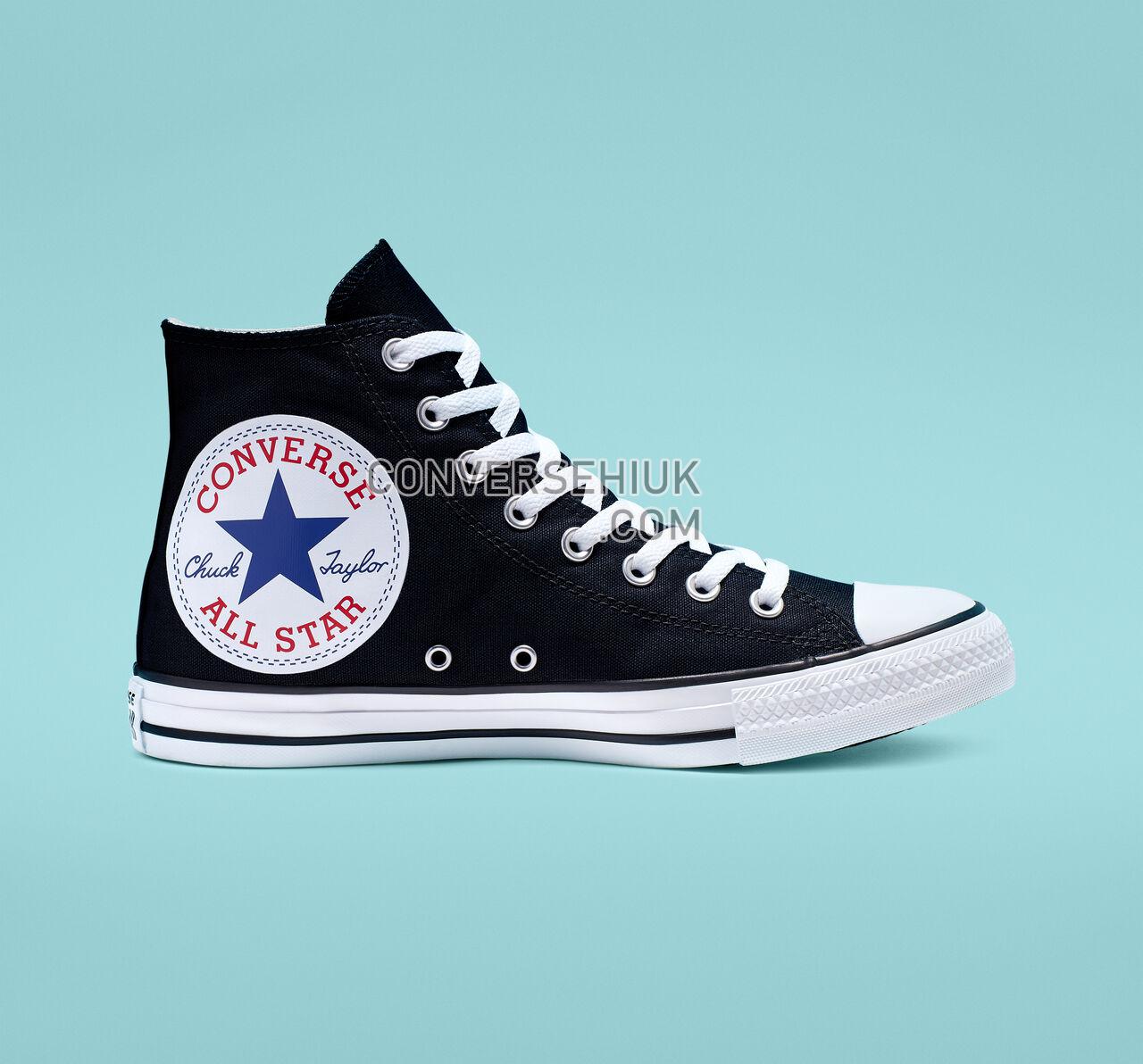 Converse Chuck Taylor All Star Oversized Logo High Top Black/White/Black 165694C Shoes