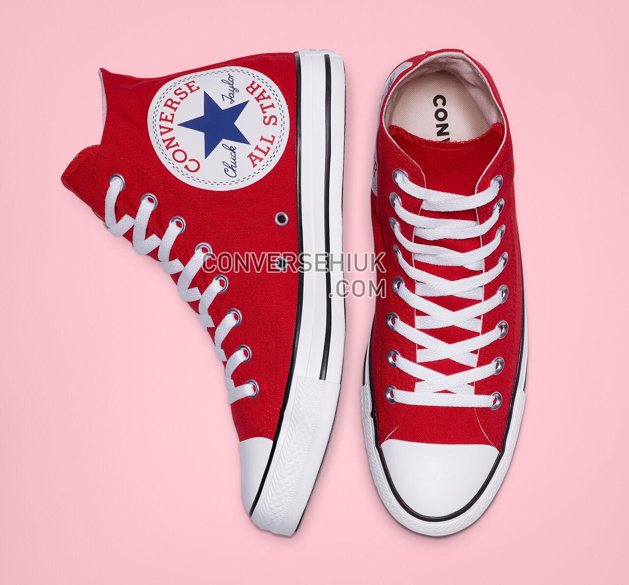 Converse Chuck Taylor All Star Oversized Logo High Top Enamel Red/White/Black 165695C Shoes