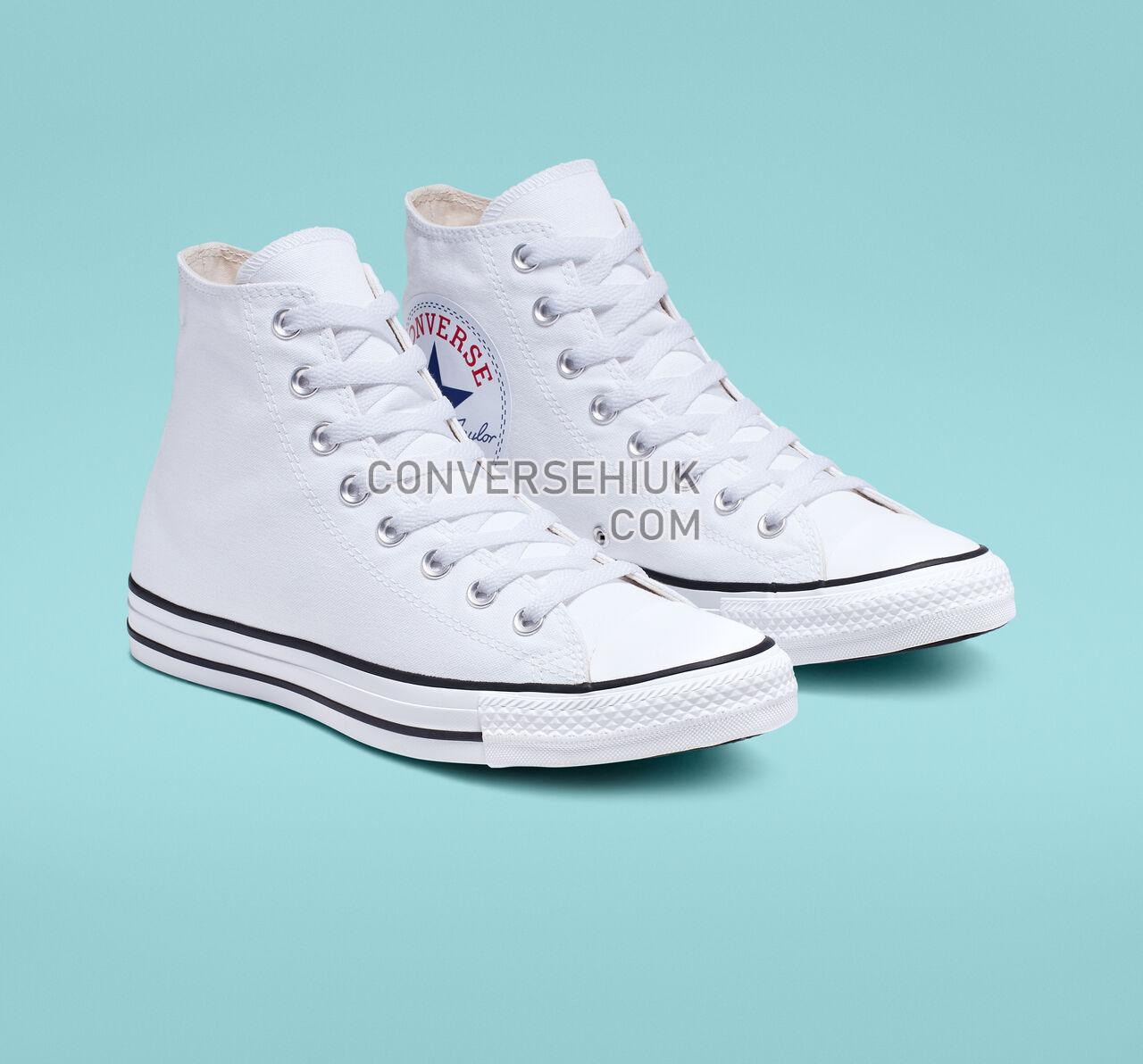 Converse Chuck Taylor All Star Oversized Logo High Top White/White/Black 165696C Shoes