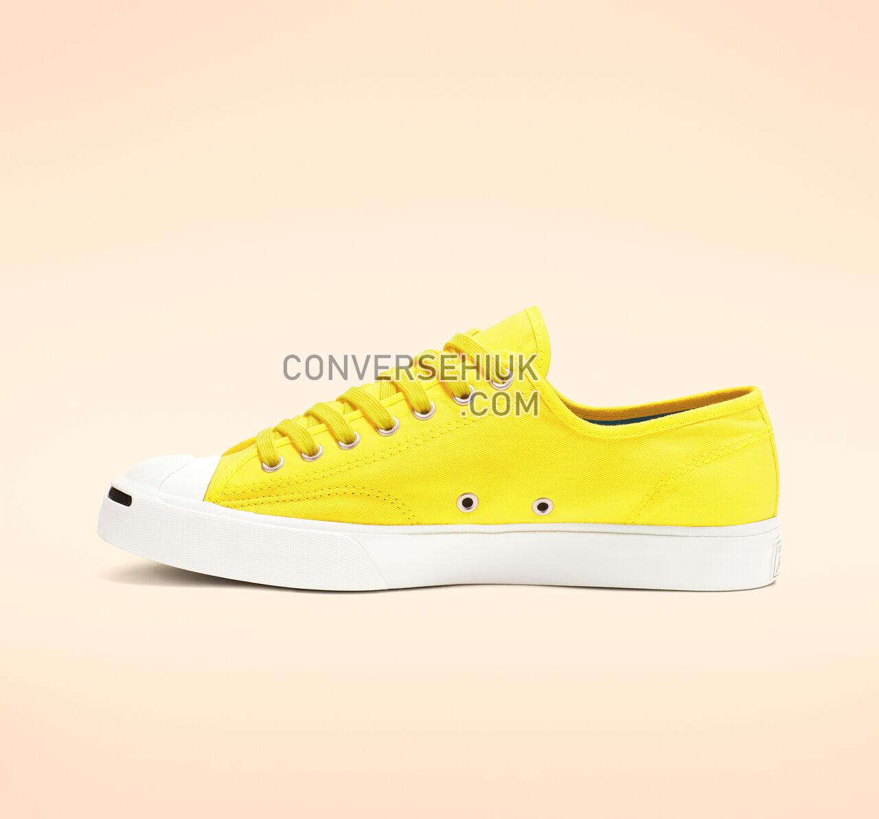 Converse Jack Purcell Play Bold Low Top Fresh Yellow/White/Black 164104C Shoes