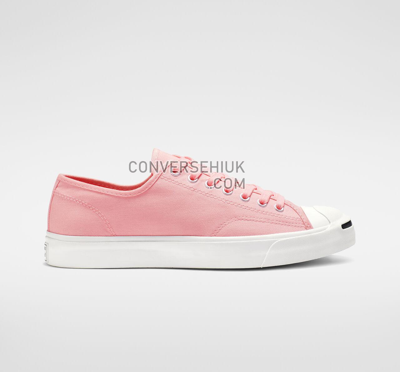 Converse Jack Purcell Play Bold Low Top Bleached Coral/White/Black 164108C Shoes