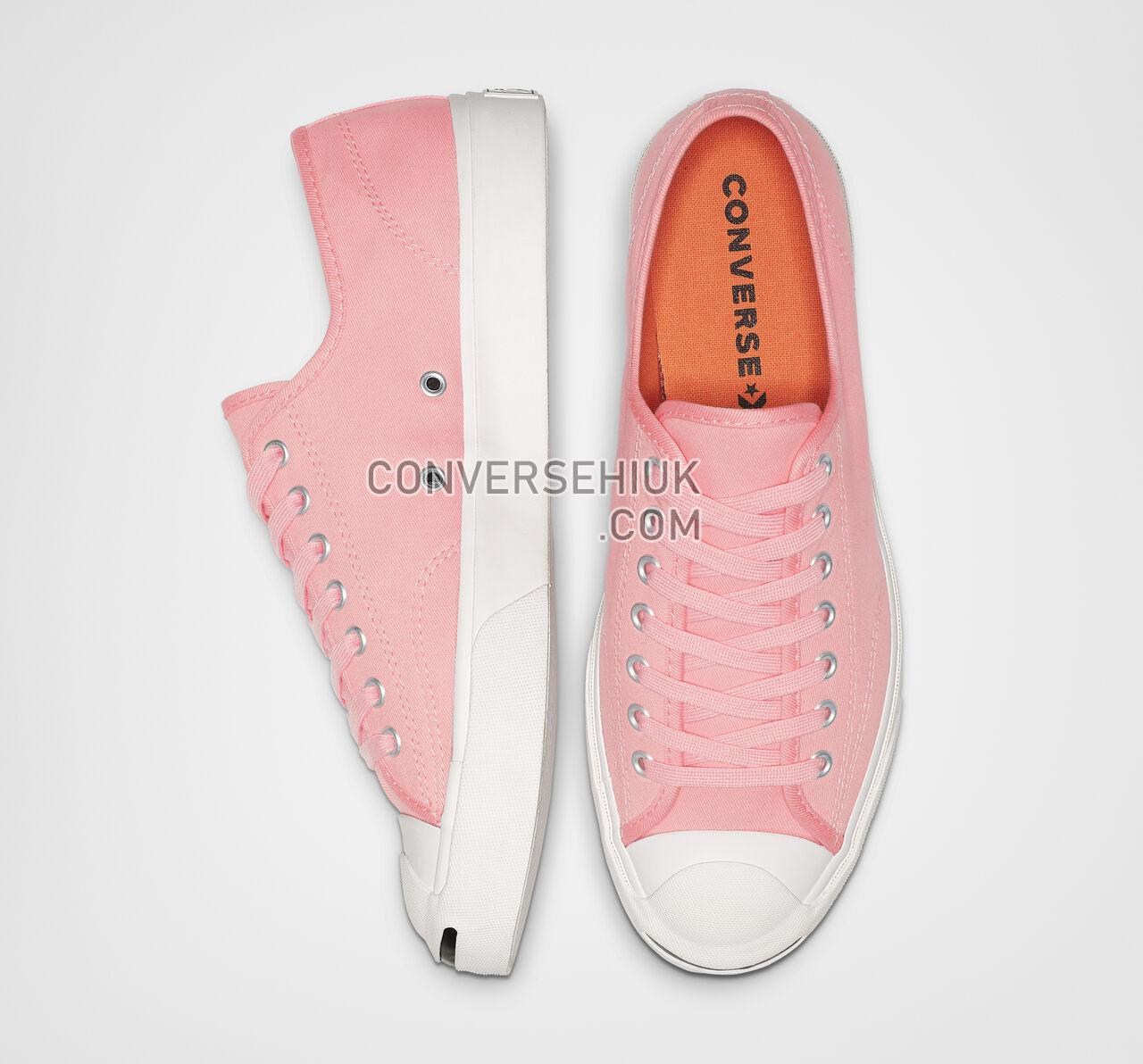 Converse Jack Purcell Play Bold Low Top Bleached Coral/White/Black 164108C Shoes