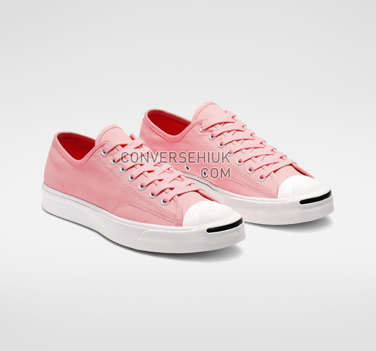 Converse Jack Purcell Play Bold Low Top Bleached Coral/White/Black 164108C Shoes