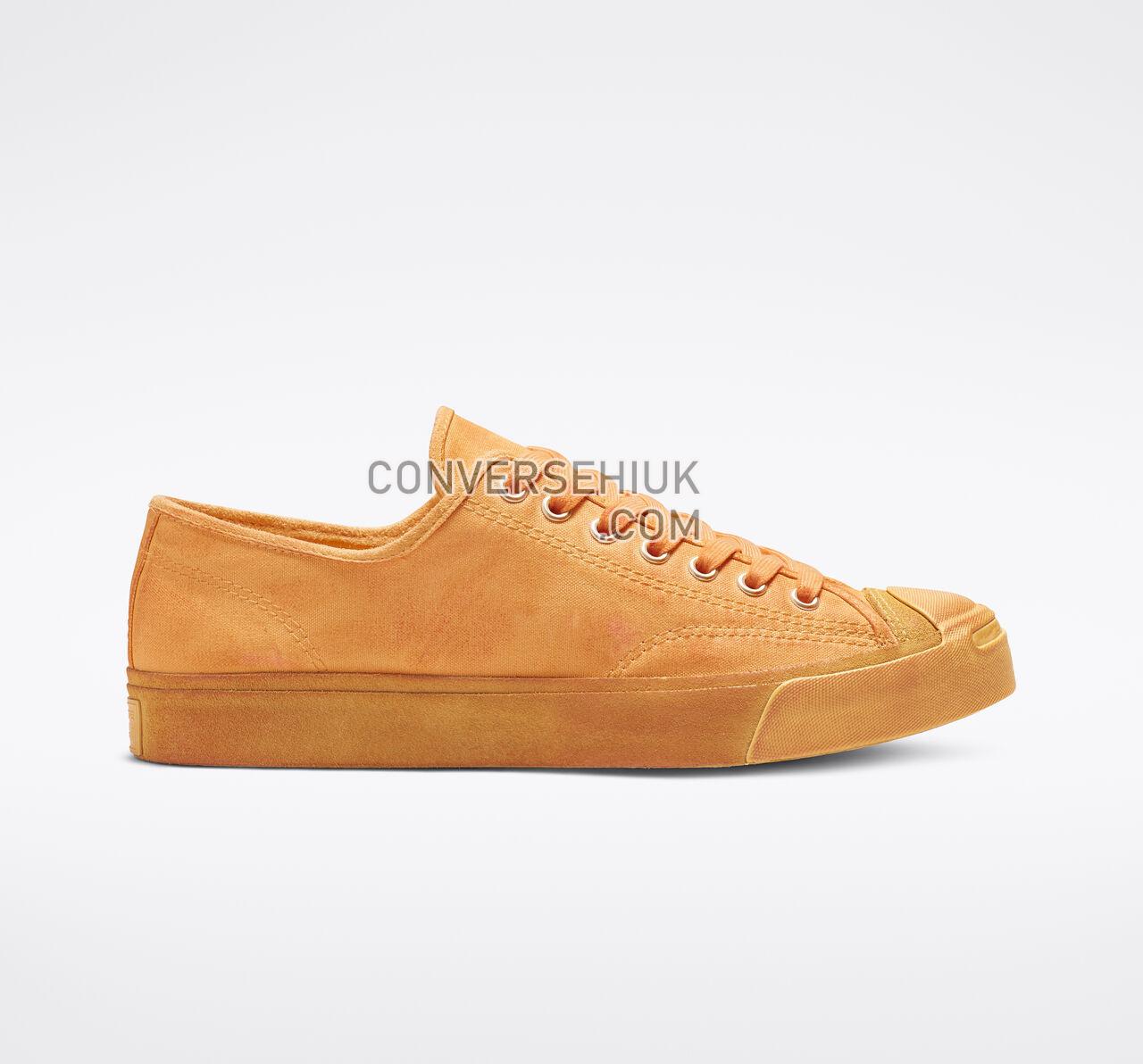 Converse Jack Purcell Burnished Suede Low Top Melon Baller/Turf Orange 164102C Shoes