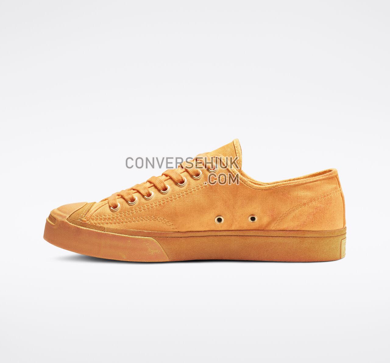 Converse Jack Purcell Burnished Suede Low Top Melon Baller/Turf Orange 164102C Shoes