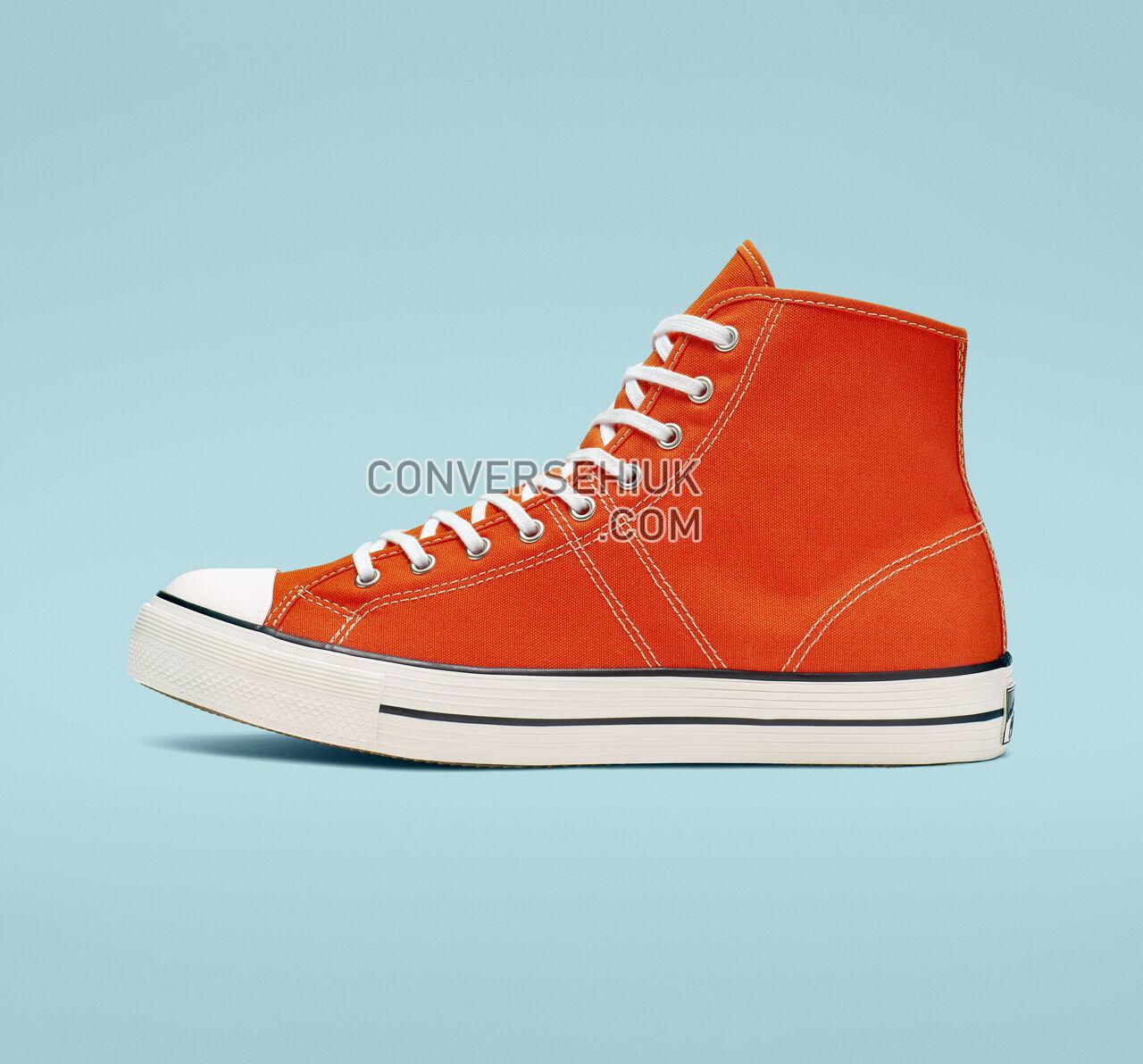 Converse Lucky Star High Top Bold Mandarin/Black/Gum 164215C Shoes