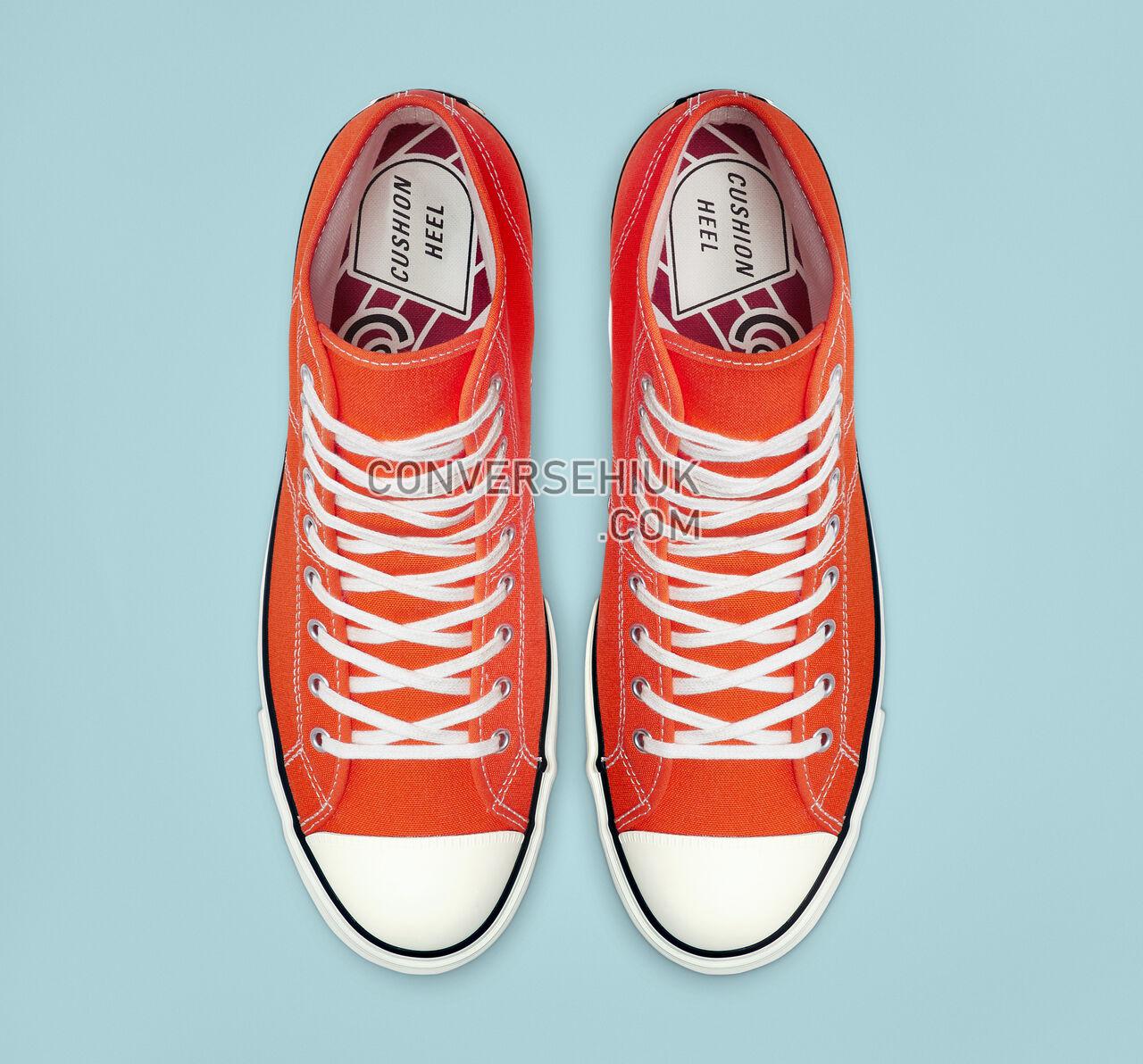 Converse Lucky Star High Top Bold Mandarin/Black/Gum 164215C Shoes