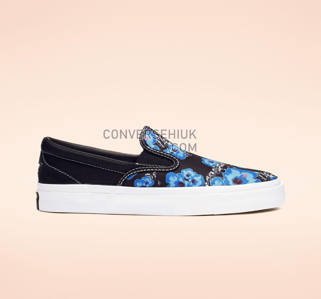 Converse One Star CC Paradise Floral Slip Black/Totally Blue/White 164228C Shoes