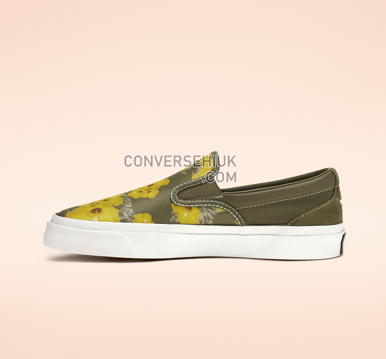 Converse One Star CC Paradise Floral Slip Field Surplus/Bold Citron 164229C Shoes