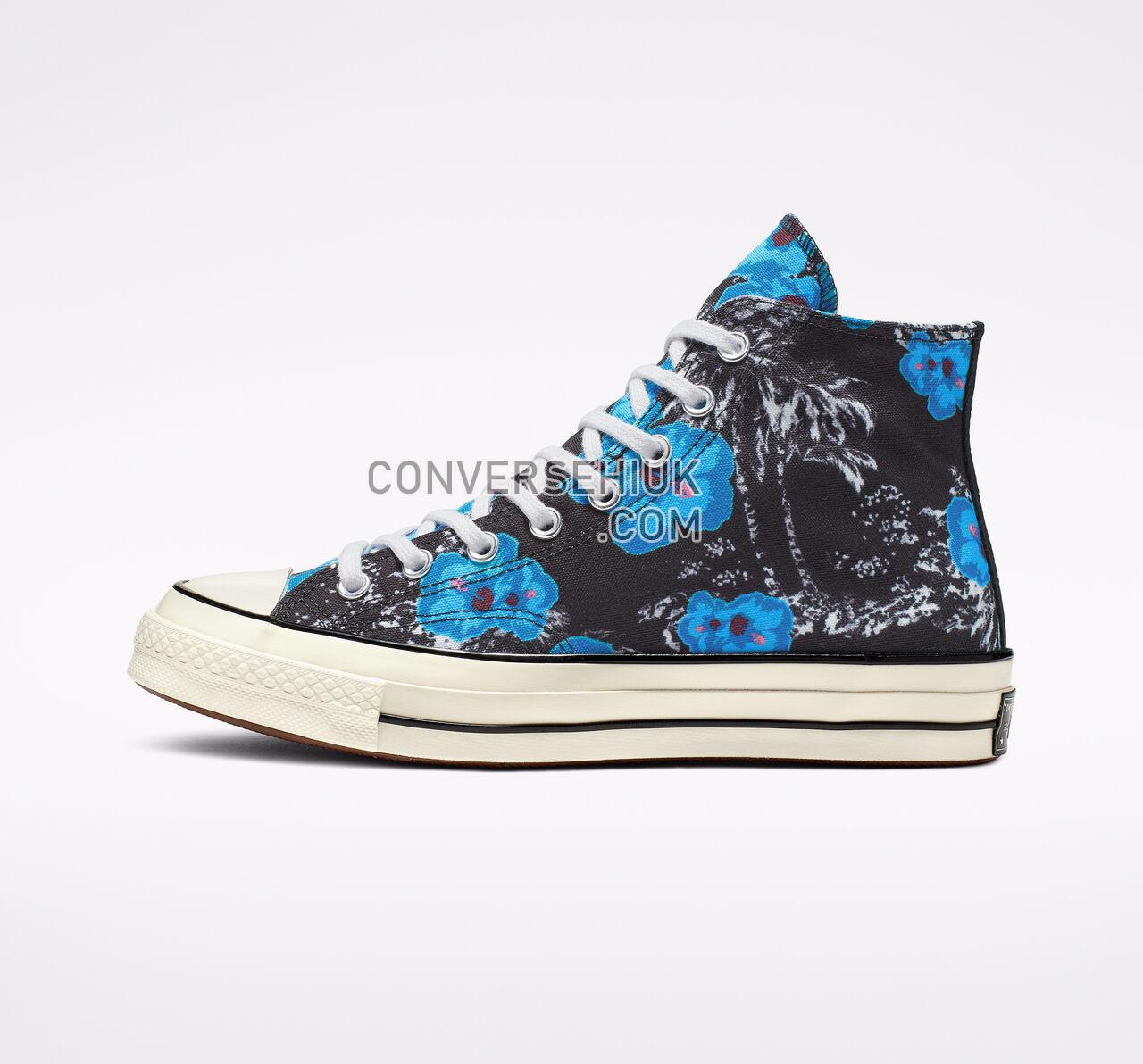 Converse Chuck 70 Paradise Floral High Top Black/Gnarly Blue/Racer Pink 164077C Shoes