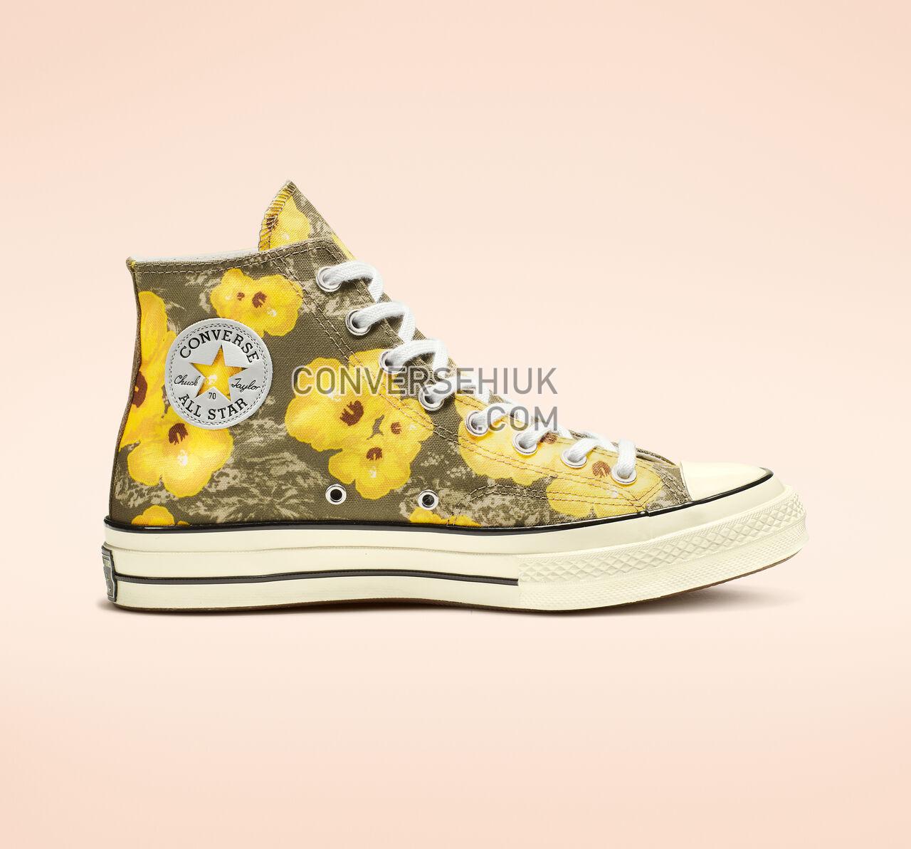 Converse Chuck 70 Paradise Floral High Top Field Surplus/Fresh Yellow 164076C Shoes