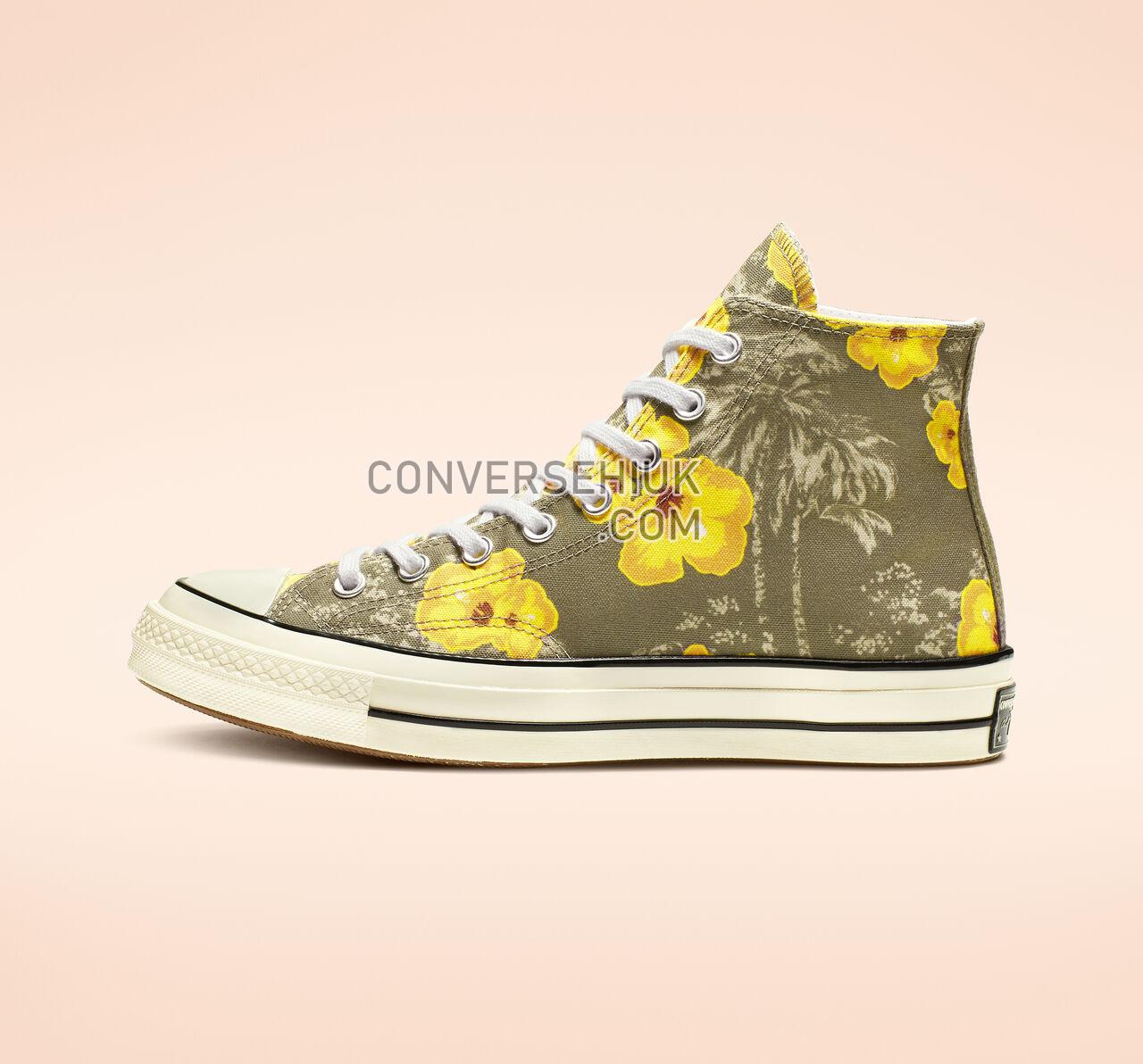 Converse Chuck 70 Paradise Floral High Top Field Surplus/Fresh Yellow 164076C Shoes