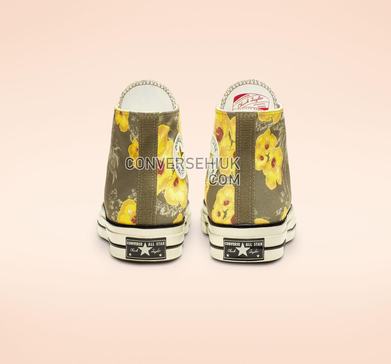 Converse Chuck 70 Paradise Floral High Top Field Surplus/Fresh Yellow 164076C Shoes