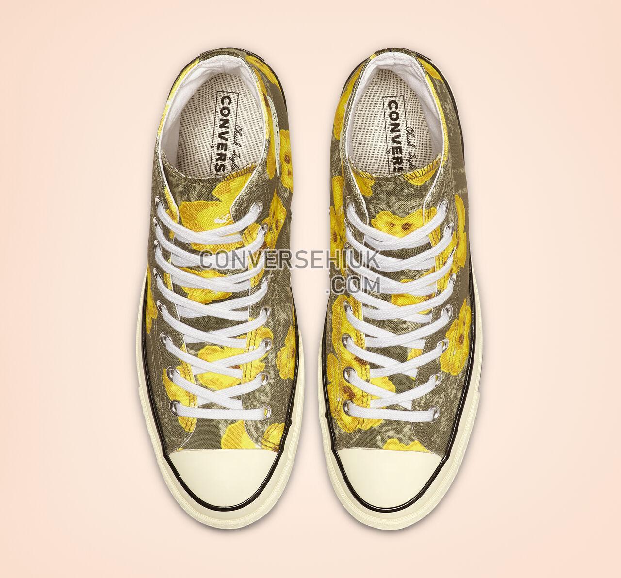 Converse Chuck 70 Paradise Floral High Top Field Surplus/Fresh Yellow 164076C Shoes