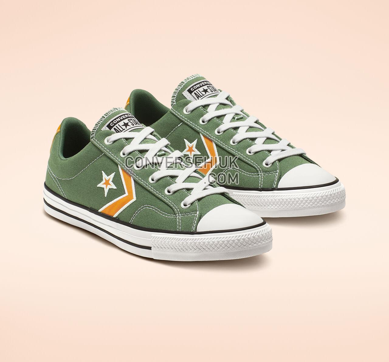 Converse Star Player Summer Sport Low Top Fir/Orange Rind/White 164400C Shoes