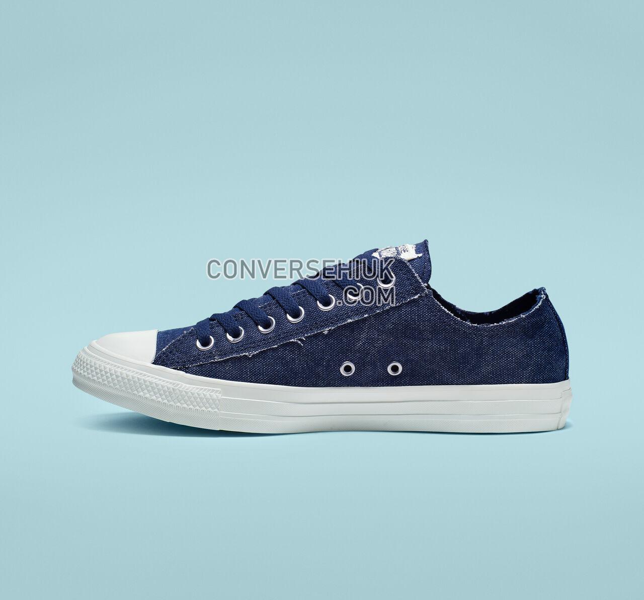 Converse Chuck Taylor All Star Washed Out Low Top Navy/Egret/Egret 164099F Shoes