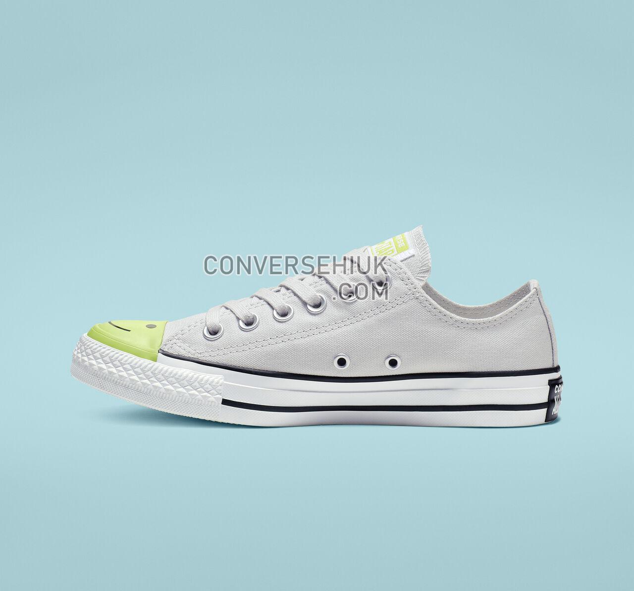 Converse Chuck Taylor All Star Carnival Colorblock Low Top Mouse/Bold Lime/White 164424C Shoes