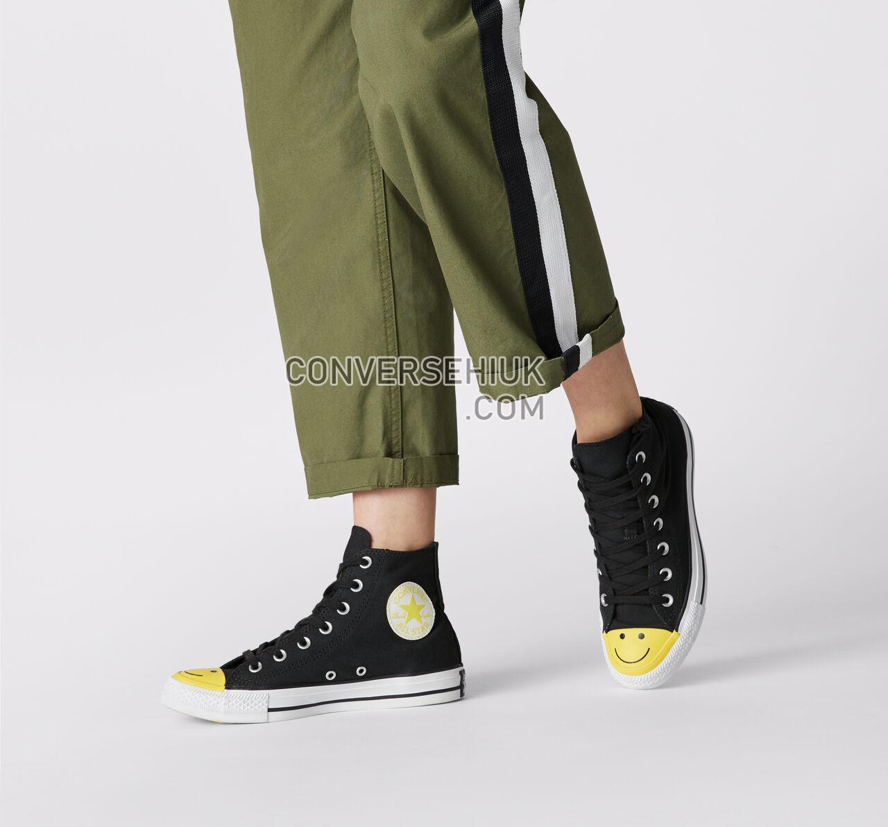 Converse Chuck Taylor All Star Carnival Colorblock High Top Black/Fresh Yellow/White 164423C Shoes