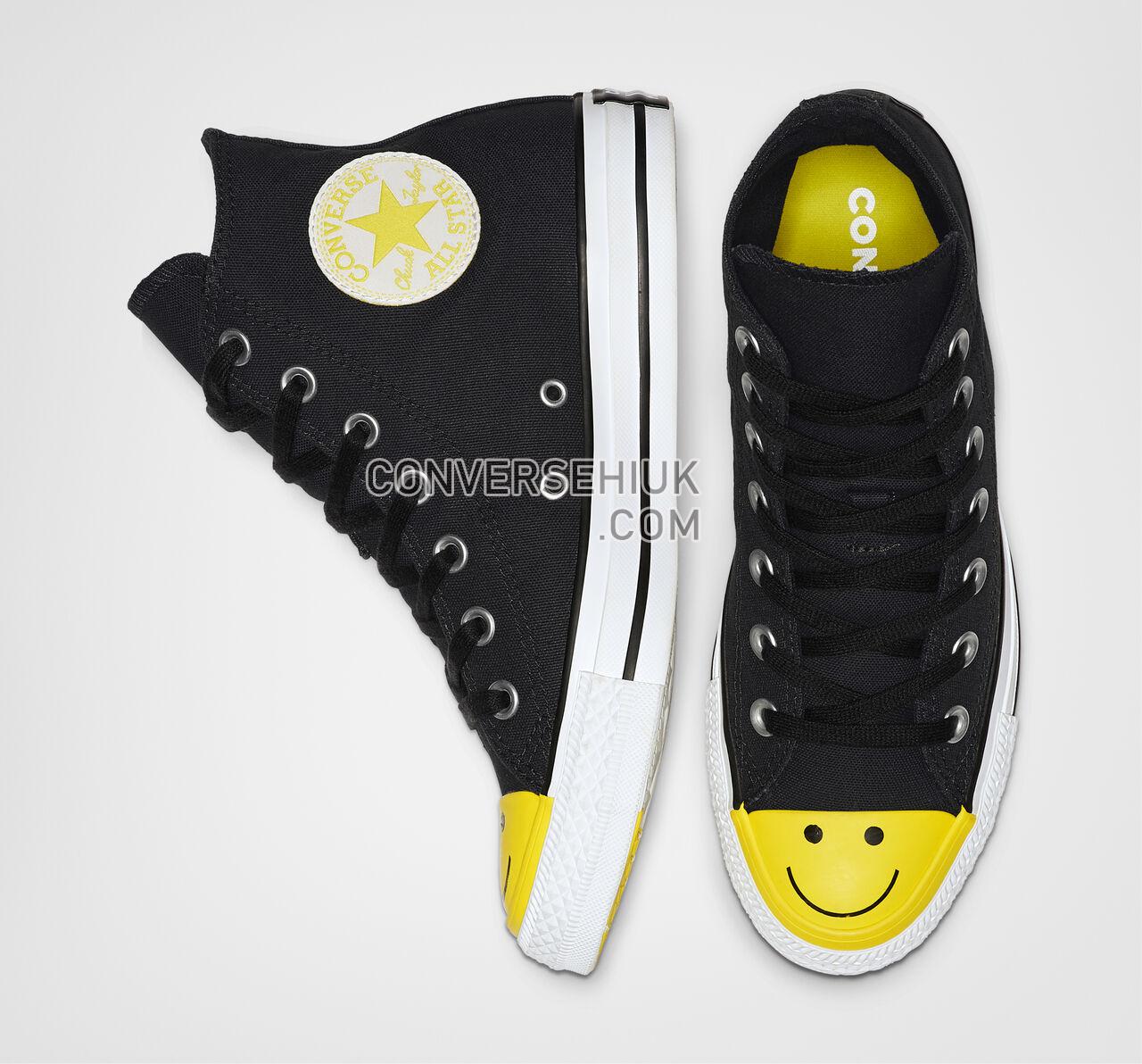 Converse Chuck Taylor All Star Carnival Colorblock High Top Black/Fresh Yellow/White 164423C Shoes