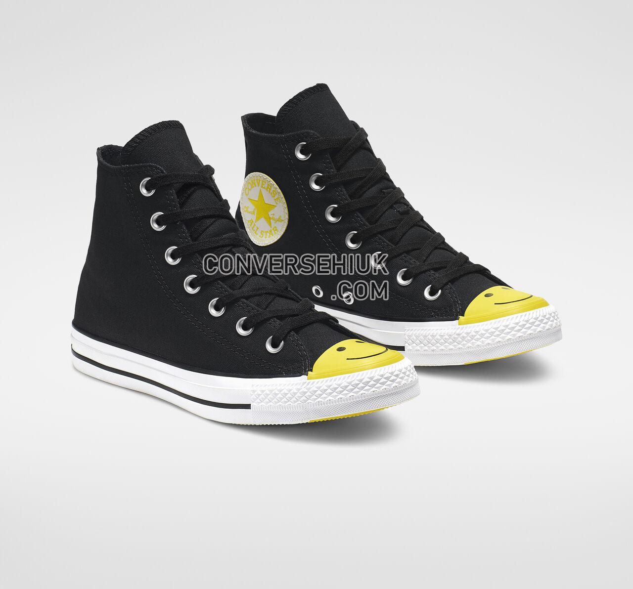 Converse Chuck Taylor All Star Carnival Colorblock High Top Black/Fresh Yellow/White 164423C Shoes