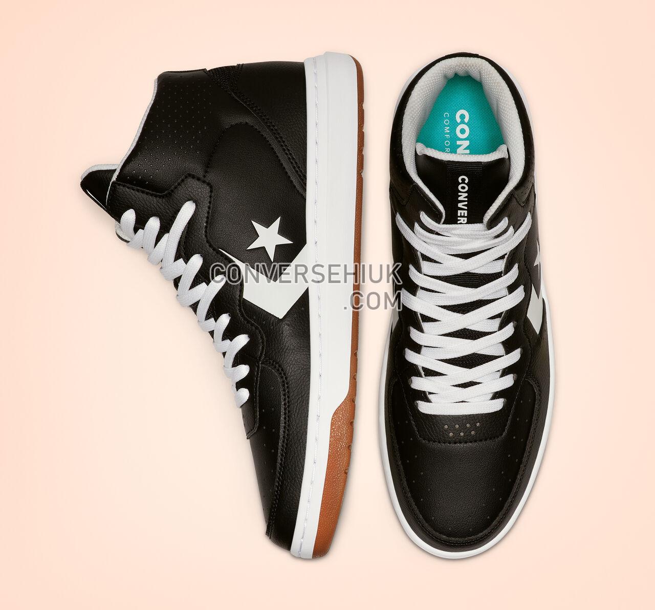 Converse Rival Mid Black/White/White 164891C Shoes