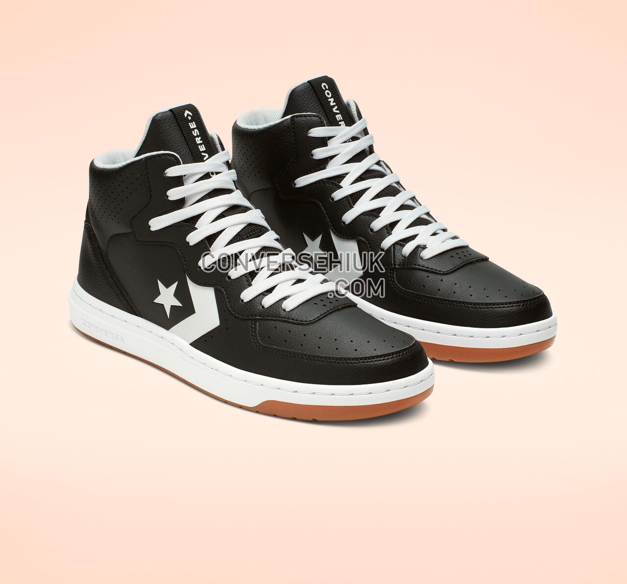 Converse Rival Mid Black/White/White 164891C Shoes